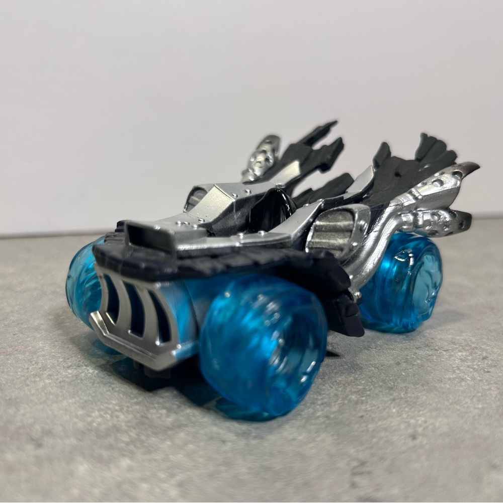 Die-Cast Silver & Blue Monster Truck Toy - Kids Action Vehicle
